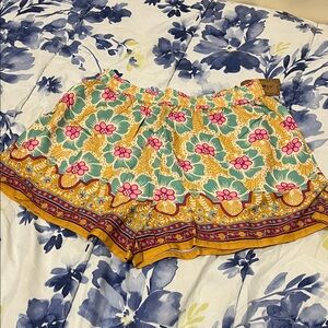 Natural Life Vibrant Floral Shorts